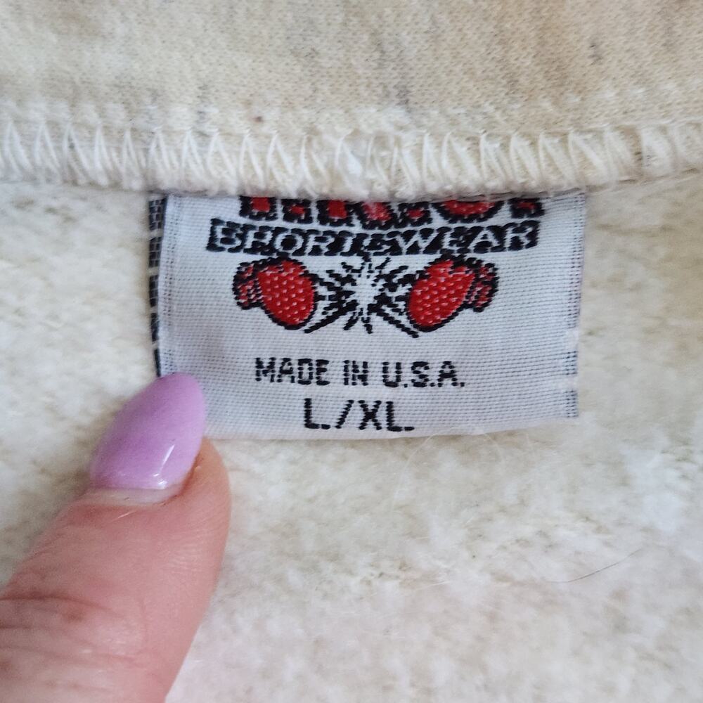 Vintage 1980s Sportswear Musical Branson Missouri Sweatshirt Cardigan Size L/XL - Picture 9 of 10